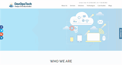 Desktop Screenshot of devopstech.com