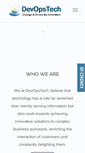 Mobile Screenshot of devopstech.com